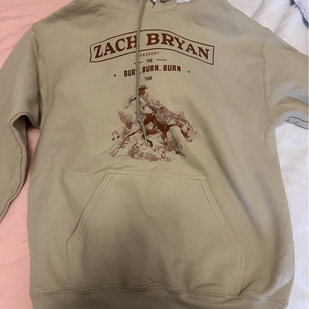 Tan Zach Bryan Hoodie